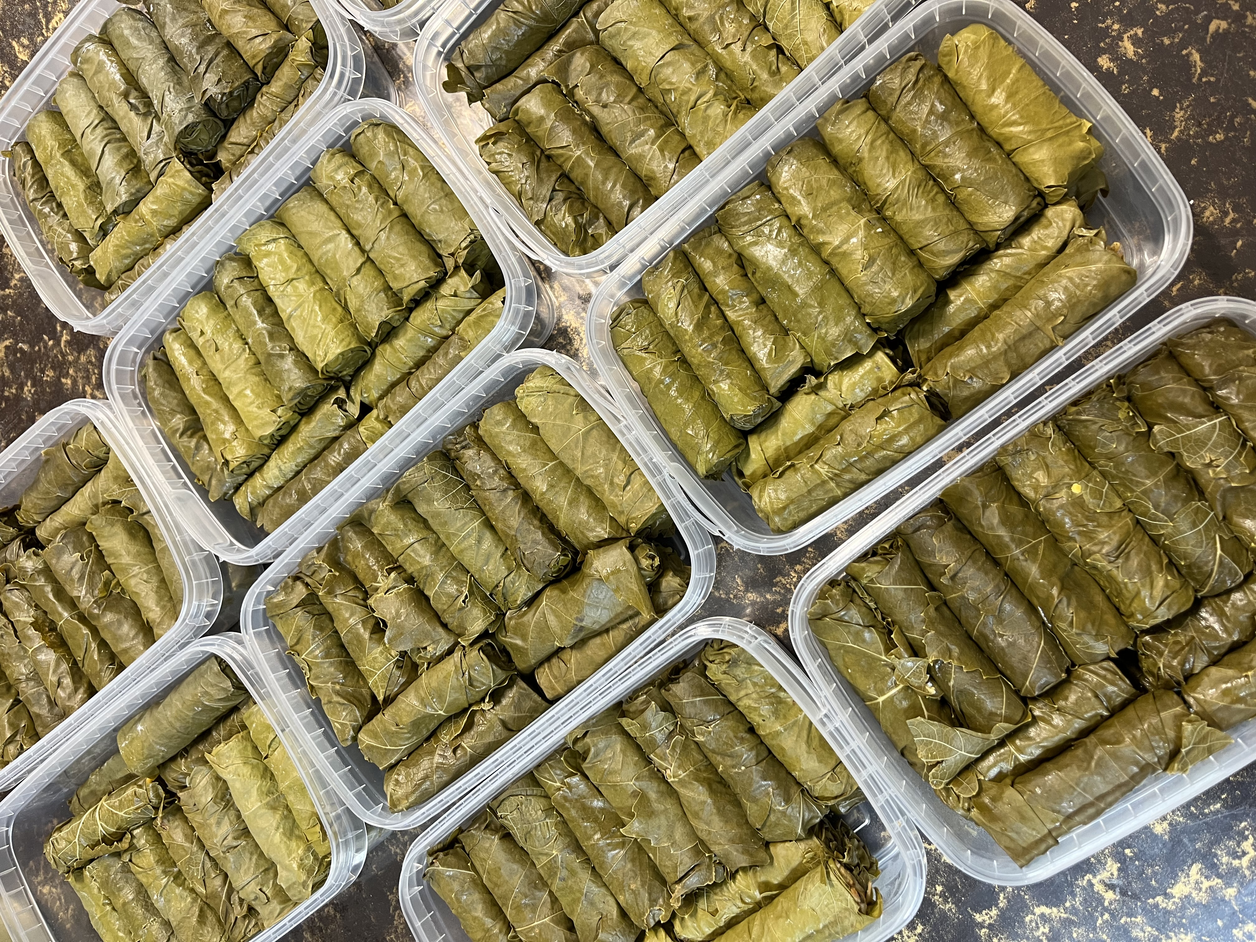 دلمه برگ میم نیمه آماده