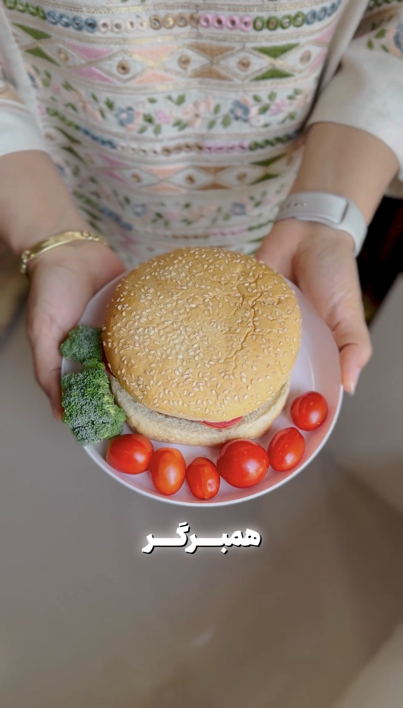 برگر بزرگ نیمه آماده (۵ عدد)